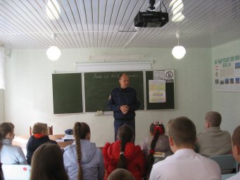 Открытый урок в Малокрюковской СОШ Обоянского района