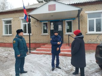 ​Совместный рейд в Фатежском районе Русановского с/с