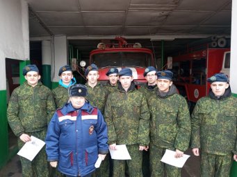 ​Экскурсия в ПЧ Горшеченского района