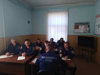 ​Проведены совещания с работниками ПЧ Конышевского района, ОП Иванчиково и Васильевка