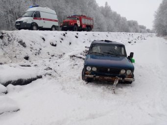 ​ДТП на автодороге "А-142" Тросна-Калиновка Хомутовского района