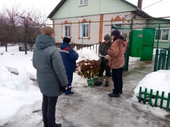 ​Профилактический рейд в Дьяконовском сельсовете Октябрьского района