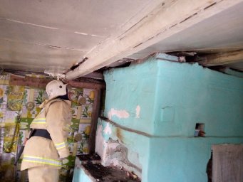 ​Загорание летней кухни в Большесолдатском районе ликвидировано