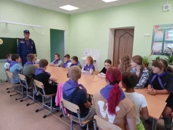 Беседы по ППБ в школах Солнцевского района