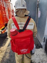 ​Конышевские огнеборцы и их &laquo;мобильные помощники&raquo;