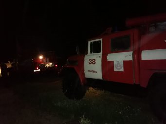 ​Горел сарай и был потушен