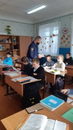 ​Хомутовка.Урок пожарной безопасности