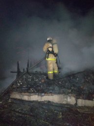 ​Огнеборцы Медвенской ПЧ ликвидировали пожар
