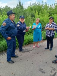 ​Совместный рейд солнцевских огнеборцев