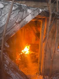 ​Возгорание ликвидировано огнеборцами Курского района