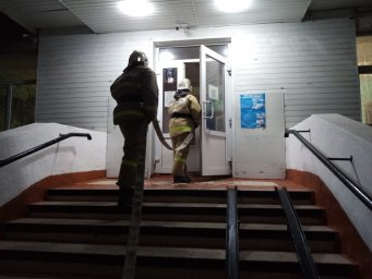 Ночное занятие в Суджанском районе