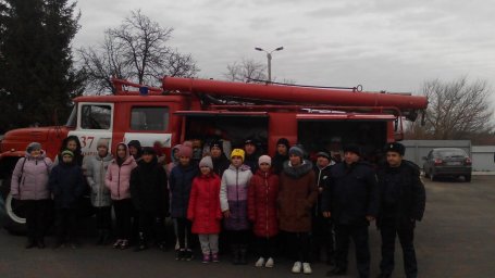 ​В гостях у огнеборцев