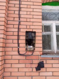 Короткое замыкание электросчётчика - обошлось без огня