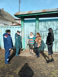 ​Совместный рейд глушковских пожарных