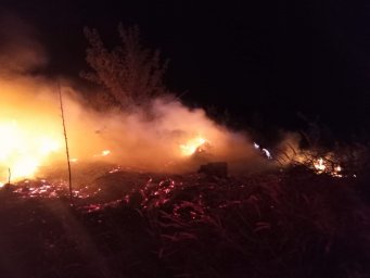 Горение мусора ликвидировано