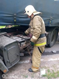 ​Рыльские огнеборцы-спасатели на ДТП