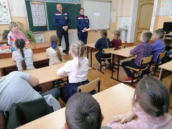 ​Черемисиновским школьникам о безопасности