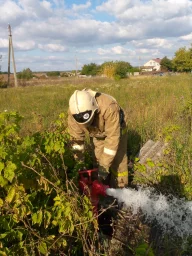 ​Проверка пожарного водоснабжения в Пристенском, Хомутовском и Железногорском районах