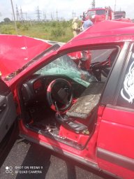 ​Суджанские огнеборцы на ДТП
