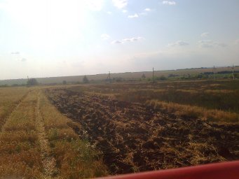 Добровольцы и фермеры потушили поле