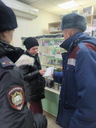 ​Пожарно-профилактический рейд в г.Фатеж