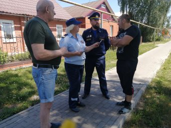 ​Совместный рейд на территории МО &laquo;Бесединский сельсовет&raquo;
