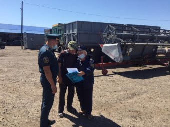​Профилактика перед уборочной страдой в Горшеченском районе