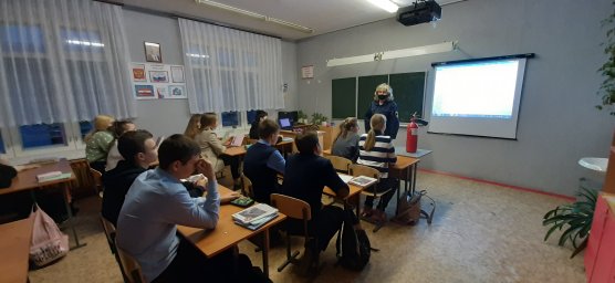 ​Беседы по пожарной безопасности в МБОУ &laquo;Бесединская СОШ&raquo;