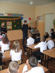 ​Начало нового учебного года с Обоянскими огнеборцами