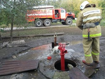 ​Огнеборцы Солнцевской и Глушковской ПЧ изучают районы выезда