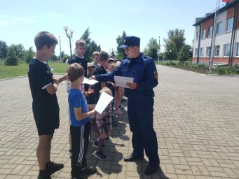 Поныровским детям о безопасности