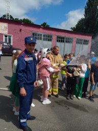 ​Экскурсия в пожарной части Фатежского района