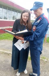 ​Профилактический рейд в поселке Золотухино