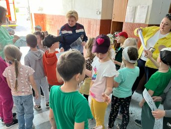 ​Юные гости на экскурсии в ПЧ Октябрьского района