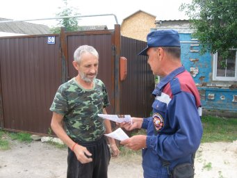 ​Профилактический рейд в с. Пушкарное Обоянского района: безопасность зависит от каждого!