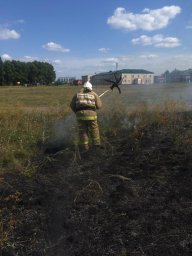 ​Октябрьские пожарные всегда придут на помощь