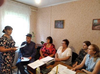 ​Рейд в Большесолдатском районе с работниками культуры