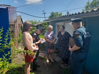 Рейд в Касторенском районе