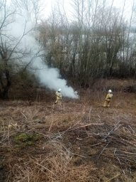 ​Очаг возгорания ликвидирован