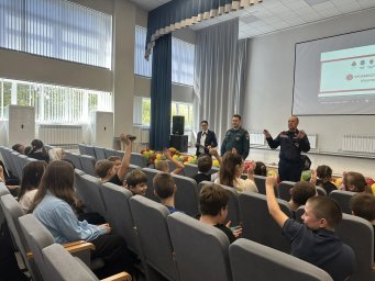 ​Открытые уроки по ГО прошли в двух школах Обоянского района