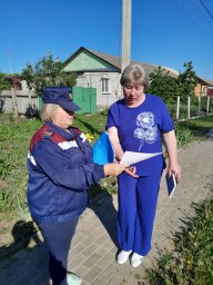 Профилактический рейд в Горшеченском районе