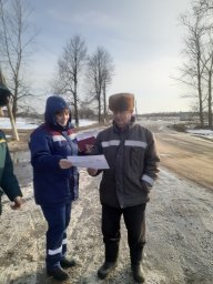 ​Профилактический рейд в Старогородском сельском совете Дмитриевского района