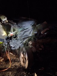​Железногорские огнеборцы-спасатели на ДТП