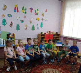 ​Проведение беседы в золотухинском детском саду