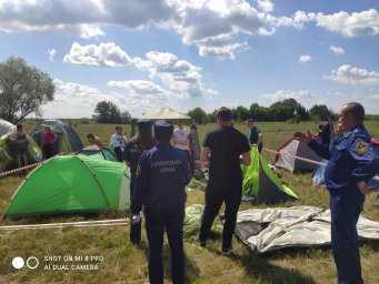 "Школа безопасности" в Октябрьском районе