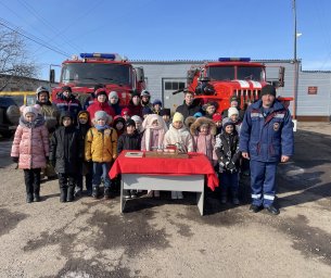 ​В гостях у огнеборцев Золотухинского района