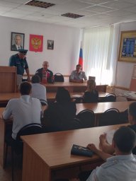 Инструктаж для сотрудников ОМВД по Кореневскому рвйону