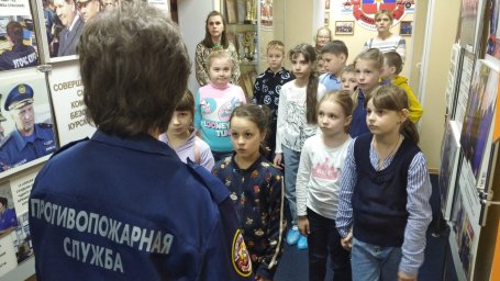 Учащиеся школы №28 гости музея