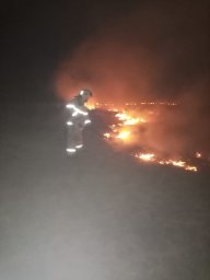 ​Нелегкая смена огнеборцев Курского района