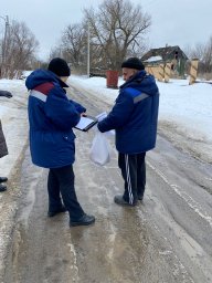 ​Профилактический рейд на территории поселка Касторное